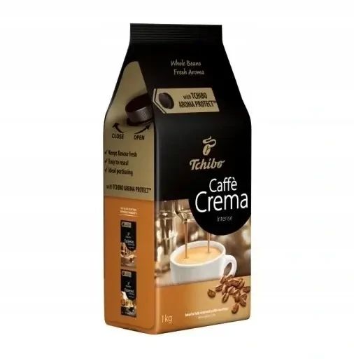 Кава в зернах TCHIBO Cafe Crema Intense 1 кг