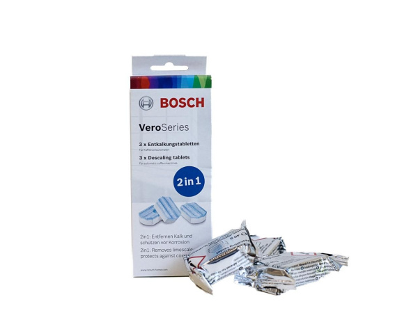 Таблетки для очищення від накипу Bosch Siemens VERO 2в1 3 шт.